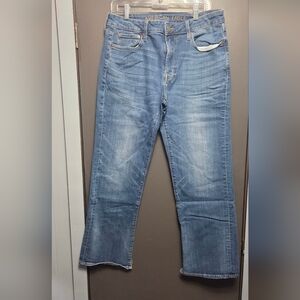 2 Pair American Eagle Outfitters Men's Classic Bootcut Flex Jeans 32 X 30